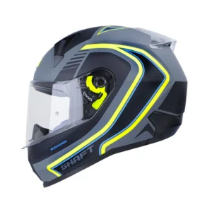 CASCO INTEGRAL SHAFT SH-560 LEMANS🔥 El casco SH-560 de la marca Shaft es un casco integral que combina seguridad y comodidad para los motociclistas. Detalles: Carcasa de ABS: Fabricada con termoplástico de alta resistencia, proporciona una protección sólida en caso de impacto. Tecnología SAT: El interior del casco está equipado con la tecnología de absorción de impactos para una protección efectiva durante la conducción. Tapizado de lujo: Fabricado en tela 100% de poliéster con propiedades antibacterianas, ofrece una mayor comodidad y ajuste para el usuario. Cubre barbilla de tela: Ayuda a impedir el ingreso de viento al interior del casco, proporcionando una experiencia de conducción más cómoda. Visor de policarbonato: Con protección UV y resistente a rayaduras, ofrece una visión clara y protegida durante la conducción. Sistema de ventilación superior Airbooster Technology: El aire se extrae de las tomas de aire frontales y es conducido de forma forzada hacia las zonas más críticas del casco, proporcionando una ventilación óptima y evitando la dispersión del aire. Sistema de broche micrométrico ajustable: Asegura un cierre seguro y un ajuste personalizado para cada usuario. Tamaños de coraza: Disponible en dos tamaños de coraza para adaptarse mejor a diferentes tamaños de cabeza. Compatible con Pinlock 30: Permite la integración del Pinlock 30 (no incluido) para mantener una visión clara en condiciones de humedad. Certificaciones de seguridad: Cumple con la norma europea ECE-R 2205 y decreto Supremo N° 231, de 2000 del Ministerio de Transportes y Telecomunicaciones de Chile. Este casco integral de la marca Shaft cumple con los más altos estándares de seguridad y comodidad, siendo una opción confiable para los motociclistas en sus viajes. Cuenta con: Funda protectora