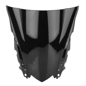 CÚPULA DOBLE BURBUJA O PARABRISAS PARA YAMAHA R3🔥 Descripción: Mejora la aerodinámica y el estilo de tu Yamaha R3 con esta cúpula doble burbuja, diseñada para proporcionar una mayor protección contra el viento y un aspecto deportivo. Ideal para reducir la resistencia al aire y disfrutar de una conducción más cómoda y eficiente. Disponible en: Ahumada Negra Cromada Tornasol Dale a tu Yamaha R3 un toque personal y funcional con este parabrisas, perfecto para quienes buscan combinar rendimiento y estilo en cada trayecto.
