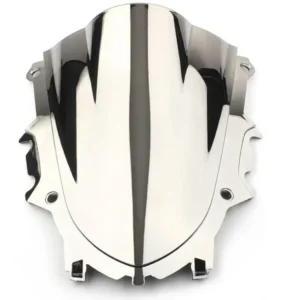 CÚPULA DOBLE BURBUJA O PARABRISAS PARA YAMAHA R3A🔥 Descripción: Optimiza la aerodinámica y mejora el estilo de tu Yamaha R3A con esta cúpula doble burbuja. Diseñada para ofrecer mayor protección contra el viento y aumentar la estabilidad a altas velocidades, esta cúpula es el complemento perfecto para darle un toque deportivo a tu motocicleta. Disponible en: Ahumada Negra Cromada Tornasol Transforma la experiencia de conducción de tu Yamaha R3A con este parabrisas que combina funcionalidad y estilo.