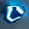 FOCO INTEGRADO LED RGB YAMAHA R3, R3A, y MT-03, MT-07 Estos foco ahumados presentan 108 luces LED, cuentan con señales de dirección secuencial. Su diseño futurista y deportivo complementa la estética de la motocicleta, ofreciendo una apariencia atractiva. Además, el parpadeo secuencial mejora la visibilidad y atrae más atención en comparación con las luces de dirección convencionales. Eficiencia y Durabilidad Estos LEDs son altamente eficientes, bajo calor, bajo consumo de energía y sin estructura de filamento, lo que resulta en un ahorro energético superior a los productos de iluminación tradicionales. Son impermeables, duraderos y tienen un rendimiento elevado a bajas temperaturas. Características Material: 108 perlas de lámpara SMD de alto brillo y carcasa de plástico ABS de alta resistencia. Tipo de fuente de luz: LED Voltaje de entrada: 12V Color de la carcasa: Negro Color de las lentes: Ahumado Grado de impermeabilidad: IPX5 (presunto, para mayor coherencia con la durabilidad e impermeabilidad) Compatibilidad Compatible con: Yamaha R3 Yamaha R3A Yamaha MT-03 Yamaha MT-07 (2013 – 2017) Conexiones Cable negro: Conectado al polo negativo Cable rojo: Conectado a las luces de conducción Cable verde: Conectado a la luz de freno (intermitente continuo) Cable azul: Conectado a la señal de giro izquierda Cable azul: Conectado a la señal de giro derecha