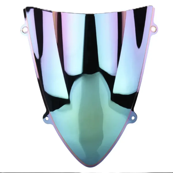 CÚPULA DOBLE BURBUJA O PARABRISAS PARA KAWASAKI NINJA 250R🔥 Descripción: Personaliza y mejora la aerodinámica de tu Kawasaki Ninja 250R con esta cúpula doble burbuja, diseñada para ofrecer mayor protección contra el viento y un look deportivo. Perfecta para reducir la resistencia del aire y brindar una conducción más cómoda. Disponible en: Ahumada Negra Cromada Tornasol Dale a tu Ninja 250R un toque distintivo y funcional con este parabrisas, ideal para quienes buscan estilo y rendimiento.