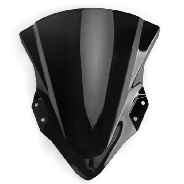 CÚPULA DOBLE BURBUJA O PARABRISAS PARA KAWASAKI NINJA 400🔥 Descripción: Mejora la aerodinámica de tu Kawasaki Ninja 400 con esta cúpula doble burbuja. Diseñada para ofrecer una mayor protección contra el viento y reducir la resistencia al aire, este parabrisas no solo mejora la estabilidad a altas velocidades sino que también añade un toque estético deportivo a tu moto. Disponible en: Ahumada Negra Cromada Tornasol Dale a tu Kawasaki Ninja 400 la ventaja que necesita tanto en estilo como en rendimiento con este parabrisas de alta calidad.