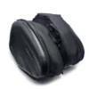ALFORJAS LATERALES SEMIRRÍGIDAS TAICHI TIPO CARBÓN Las alforjas laterales TAICHI son la solución ideal para transportar tus pertenencias sin sacrificar estilo ni comodidad. Con diseño semirrígido tipo carbono, ofrecen un equilibrio perfecto entre estructura firme y flexibilidad, adaptándose tanto a viajes largos como al uso diario. Características: • Estructura semirrígida con acabado tipo carbono • Capacidad de 18 a 29 litros por alforja gracias a su sistema expandible • Medidas: 45 cm de largo x 30 cm de alto x 18 cm de ancho (expandible a 28 cm) • Amplio espacio para herramientas, documentos o casco • Cierres de alta calidad para mayor seguridad • Incluyen múltiples correas ajustables para una instalación firme y adaptable • Color disponible: negro • Funda impermeable incluida para proteger contra la lluvia y la suciedad Estas alforjas combinan funcionalidad y diseño, ideales para quienes buscan practicidad y estilo en cada ruta.