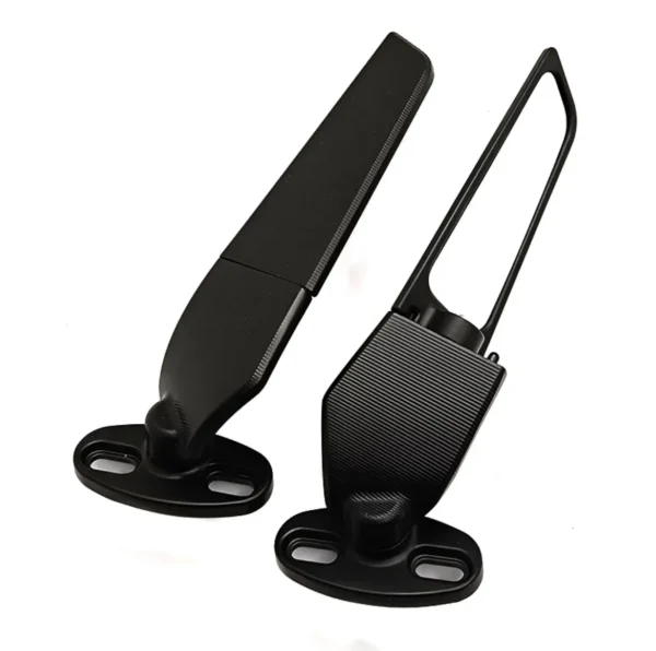 ESPEJO TIPO ALERÓN PARA MOTOS DEPORTIVAS🔥 Mejora la estética y aerodinámica de tu moto con estos espejos tipo alerón diseñados para motos deportivas. Fabricados con materiales de alta calidad, ofrecen un diseño moderno y funcional que se adapta a cualquier moto deportiva, brindando un estilo único y mejorando la visibilidad. Incluye: Pernos de instalación. Gomas de amortiguación. Llave Allen. Estos espejos tipo alerón son la elección perfecta para motociclistas que buscan combinar estilo y funcionalidad en sus motos deportivas.
