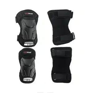 Rodilleras y Coderas Marca ProBiker 🔥 Las rodilleras y coderas ProBiker están diseñadas para ofrecer una protección superior gracias a su PVC de alta densidad, ideal para deportes extremos o situaciones de riesgo. Su diseño ergonómico y correas con velcro ajustable aseguran un ajuste preciso y cómodo para cada usuario. Detalles: Protección robusta de PVC de alta densidad. Correas con velcro ajustable para un ajuste personalizado. Diseño cómodo y ergonómico para un uso prolongado. ProBiker asegura calidad y confianza en cada movimiento.