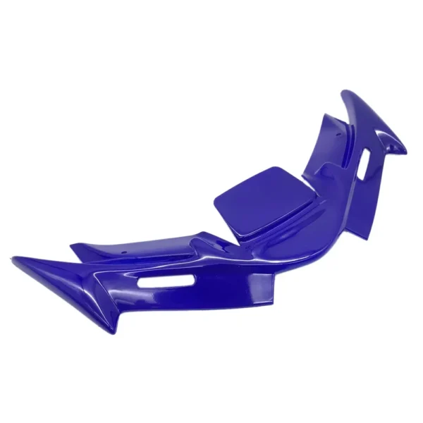 ALERÓN FRONTAL O WINGLET PARA YAMAHA R15 V4🔥 Descripción: Transforma la apariencia de tu Yamaha R15 V4 con este alerón frontal o winglet. Diseñado para añadir un toque deportivo y agresivo, es ideal para quienes buscan destacar en la carretera. Compatibles con: Yamaha R15 V4 Honda CBR300 ¡Y más! (Se pueden adaptar a otros modelos) Este alerón frontal es el complemento perfecto para realzar el estilo de tu motocicleta.