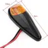 Intermitentes para carenado🔥 Estos intermitentes LED para carenado están diseñados para ofrecer visibilidad mejorada y un estilo moderno en tu moto. Funcionan a 12V y cuentan con un diseño compacto y aerodinámico que se adapta fácilmente a la mayoría de motocicletas deportivas. Fabricados con materiales duraderos, son resistentes al agua y ofrecen una larga vida útil. Características: Voltaje: 12V Diseño compacto y aerodinámico Resistencia al agua Fácil instalación en carenados Estos intermitentes son la opción ideal para quienes buscan mejorar tanto la seguridad como el estilo de su motocicleta.