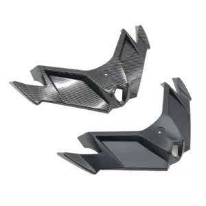 ALERÓN FRONTAL O WINGLET PARA KAWASAKI NINJA 300 - 250R 🔥 Este alerón frontal o winglet está diseñado para mejorar el aspecto de tu motocicleta Kawasaki Ninja 300 o 250R. Compatible también con la Suzuki Gixxer, ofrece una instalación sencilla y un diseño aerodinámico que añade un toque deportivo a tu moto. Compatibilidad: Kawasaki Ninja 300 Kawasaki Ninja 250R Suzuki Gixxer Se pueden adaptar a otros modelos. Este accesorio es la opción ideal para quienes buscan un estilo personalizado sin comprometer la calidad.