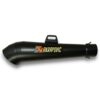 TUBO DE ESCAPE TIPO AKRAPOVIC DELGADO NEGRO 🔥 ¿Para qué sirve un escape de moto? Un escape deportivo sirve para que otros conductores puedan notar nuestra presencia en la carretera gracias al sonido perceptible que produce. Además, algunos escapes tienen un diseño deportivo que le da un aspecto más atractivo a la motocicleta. Especificaciones Largo: 38,5cm Entrada: 51mm con reductor hasta 35mm Cuenta con Pernos y resortes de fijación Acople reductor DB-Killer (Reductor de sonido desmontable)