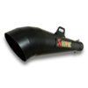 TUBO DE ESCAPE TIPO AKRAPOVIC DELGADO NEGRO 🔥 ¿Para qué sirve un escape de moto? Un escape deportivo sirve para que otros conductores puedan notar nuestra presencia en la carretera gracias al sonido perceptible que produce. Además, algunos escapes tienen un diseño deportivo que le da un aspecto más atractivo a la motocicleta. Especificaciones Largo: 38,5cm Entrada: 51mm con reductor hasta 35mm Cuenta con Pernos y resortes de fijación Acople reductor DB-Killer (Reductor de sonido desmontable)