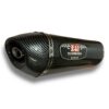 TUBO DE ESCAPE AAA YOSHIMURA R-77 IMITACIÓN DE CARBONO🔥 ¿Para qué sirve un escape de moto? Un escape deportivo sirve para que otros conductores puedan notar nuestra presencia en la carretera gracias al sonido perceptible que produce. Además, algunos escapes tienen un diseño deportivo que le da un aspecto más atractivo a la motocicleta. Especificaciones Largo: 42cm Entrada: 51mm con reductor hasta 35mm Cuenta con Abrazadera, pernos y resortes de fijación Acople reductor DB-Killer (reductor de sonido)