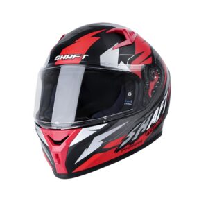 CASCO DE MOTO SHAFT SH-526SP SMASH🔥 El casco integral de moto de la marca Shaft, modelo SH-526SP, ofrece un diseño avanzado y características innovadoras para brindar a los motociclistas una experiencia de conducción segura y cómoda. Detalles: Marca: Shaft Modelo: SH-526SP Carcasa de ABS: Fabricada con termoplástico de alta resistencia que proporciona una protección sólida. Tecnología SAT: Interior equipado con la Tecnología de Absorción de Impactos para una absorción eficiente de impactos. Tapizado de lujo: Tela 100% de poliéster con propiedades antibacterianas, ofreciendo comodidad y ajuste excepcionales. Cubre barbilla de tela: Ayuda a impedir el ingreso de viento al interior del casco. Peso: 1.450 gramos (+- 50 gramos), garantizando protección sin comprometer la comodidad. Visor de policarbonato: Con protección UV y resistente a rayaduras para una visión clara y protegida. Ventilaciones: Frontales y superiores ajustables para una circulación de aire personalizada. Salidas posteriores fijas: Permiten la evacuación eficiente del aire al interior del casco. Sistema de broche micrométrico ajustable: Asegura un cierre seguro y un ajuste personalizado. Tamaño de coraza único: Diseñado para adaptarse a todas las tallas. Sistema de intercomunicador: Listo para integrar un sistema de intercomunicador para una experiencia de conducción conectada. Compatible con Pinlock 30: Permite la integración del Pinlock 30 (no incluido) para mantener una visión clara en condiciones de humedad. Certificaciones de seguridad: Cumple con la norma europea ECE-R 2205 y la colombiana RES1080, cumpliendo con estándares de seguridad reconocidos internacionalmente. El casco SH-526SP de Shaft es un ejemplo de innovación y calidad, proporcionando a los motociclistas una protección confiable y estilo excepcional en cada viaje. Cuenta con: Funda protectora. Alerón trasero.