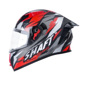 CASCO DE MOTO SHAFT SH-526SP SMASH🔥 El casco integral de moto de la marca Shaft, modelo SH-526SP, ofrece un diseño avanzado y características innovadoras para brindar a los motociclistas una experiencia de conducción segura y cómoda. Detalles: Marca: Shaft Modelo: SH-526SP Carcasa de ABS: Fabricada con termoplástico de alta resistencia que proporciona una protección sólida. Tecnología SAT: Interior equipado con la Tecnología de Absorción de Impactos para una absorción eficiente de impactos. Tapizado de lujo: Tela 100% de poliéster con propiedades antibacterianas, ofreciendo comodidad y ajuste excepcionales. Cubre barbilla de tela: Ayuda a impedir el ingreso de viento al interior del casco. Peso: 1.450 gramos (+- 50 gramos), garantizando protección sin comprometer la comodidad. Visor de policarbonato: Con protección UV y resistente a rayaduras para una visión clara y protegida. Ventilaciones: Frontales y superiores ajustables para una circulación de aire personalizada. Salidas posteriores fijas: Permiten la evacuación eficiente del aire al interior del casco. Sistema de broche micrométrico ajustable: Asegura un cierre seguro y un ajuste personalizado. Tamaño de coraza único: Diseñado para adaptarse a todas las tallas. Sistema de intercomunicador: Listo para integrar un sistema de intercomunicador para una experiencia de conducción conectada. Compatible con Pinlock 30: Permite la integración del Pinlock 30 (no incluido) para mantener una visión clara en condiciones de humedad. Certificaciones de seguridad: Cumple con la norma europea ECE-R 2205 y la colombiana RES1080, cumpliendo con estándares de seguridad reconocidos internacionalmente. El casco SH-526SP de Shaft es un ejemplo de innovación y calidad, proporcionando a los motociclistas una protección confiable y estilo excepcional en cada viaje. Cuenta con: Funda protectora. Alerón trasero.