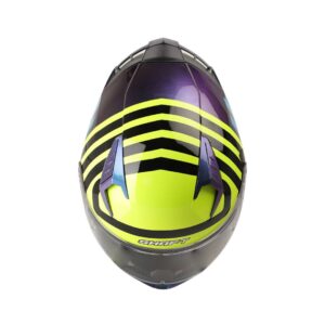 CASCO DE MOTO SHAFT SH-526SP TURBO🔥 El casco integral de moto de la marca Shaft, modelo SH-526SP, ofrece un diseño avanzado y características innovadoras para brindar a los motociclistas una experiencia de conducción segura y cómoda. Detalles: Marca: Shaft Modelo: SH-526SP Carcasa de ABS: Fabricada con termoplástico de alta resistencia que proporciona una protección sólida. Tecnología SAT: Interior equipado con la Tecnología de Absorción de Impactos para una absorción eficiente de impactos. Tapizado de lujo: Tela 100% de poliéster con propiedades antibacterianas, ofreciendo comodidad y ajuste excepcionales. Cubre barbilla de tela: Ayuda a impedir el ingreso de viento al interior del casco. Peso: 1.450 gramos (+- 50 gramos), garantizando protección sin comprometer la comodidad. Visor de policarbonato: Con protección UV y resistente a rayaduras para una visión clara y protegida. Ventilaciones: Frontales y superiores ajustables para una circulación de aire personalizada. Salidas posteriores fijas: Permiten la evacuación eficiente del aire al interior del casco. Sistema de broche micrométrico ajustable: Asegura un cierre seguro y un ajuste personalizado. Tamaño de coraza único: Diseñado para adaptarse a todas las tallas. Sistema de intercomunicador: Listo para integrar un sistema de intercomunicador para una experiencia de conducción conectada. Compatible con Pinlock 30: Permite la integración del Pinlock 30 (no incluido) para mantener una visión clara en condiciones de humedad. Certificaciones de seguridad: Cumple con la norma europea ECE-R 2205 y la colombiana RES1080, cumpliendo con estándares de seguridad reconocidos internacionalmente. El casco SH-526SP de Shaft es un ejemplo de innovación y calidad, proporcionando a los motociclistas una protección confiable y estilo excepcional en cada viaje. Cuenta con: Funda protectora. Alerón trasero.