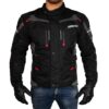 CHAQUETA ARMAD GEAR NORD IMPERMEABLE 🔥 La chaqueta Nord de la marca Armad Gear redefine la experiencia de conducción, combinando innovación y comodidad para ofrecer una prenda excepcional para motociclistas. Detalles: Marca: Armad Gear Modelo: Nord Sistema de Ventilación Air-Flow: Incluye tomas de aire estratégicamente ubicadas en hombros, mangas, brazos y espalda para un flujo de aire óptimo. Paneles de Ventilación: Paneles en el pecho con malla (mesh) para mayor ventilación, cubiertos con un panel de Maxdura, ideales para días fríos. Visibilidad Mejorada: Logos reflectantes en brazos, espalda y cintura para una mayor visibilidad en condiciones de poca luz. Comodidad Personalizada: Paneles elásticos en hombros, espalda y brazos para una comodidad excepcional durante el trayecto. Amplio Almacenamiento: Dos bolsillos frontales con velcro y un bolsillo grande en la espalda baja para fácil acceso y almacenamiento. Alta Resistencia: Capa externa de Maxdura, resistente a la abrasión y al agua, diseñada para enfrentar diversos entornos. Forro Impermeable y Transpirable: Forro interno impermeable con micro perforaciones para una ventilación eficiente. Protección Certificada: Incluye protecciones desmontables y certificadas para una seguridad superior. Refuerzo Estratégico: Paneles de Maxdura en los hombros y brazos para una durabilidad adicional. Cierres YKK: Garantizando calidad con cierres duraderos y confiables. Ajuste Personalizado: Cierre principal con doble recubrimiento interno para evitar el paso del viento y agua, ajuste con broche en el antebrazo y velcro en la manga y parte superior del brazo. La chaqueta Nord de Armad Gear es la elección perfecta para los motociclistas que buscan seguridad, confort y tecnología avanzada en cada aventura.