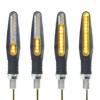 Intermitentes LED Secuenciales Finos 🔥 Estos intermitentes LED secuenciales de diseño delgado son la elección ideal para los motociclistas que buscan un estilo moderno y una mayor visibilidad. Su tecnología secuencial ofrece un efecto de señalización más llamativo y efectivo que los intermitentes convencionales. Características: Voltaje: 12V. Diseño delgado y moderno. Función de intermitencia secuencial. Fácil instalación. Perfectos para mejorar la estética y seguridad de cualquier motocicleta, estos intermitentes LED son altamente eficientes y garantizan una iluminación clara y precisa en todas las condiciones.